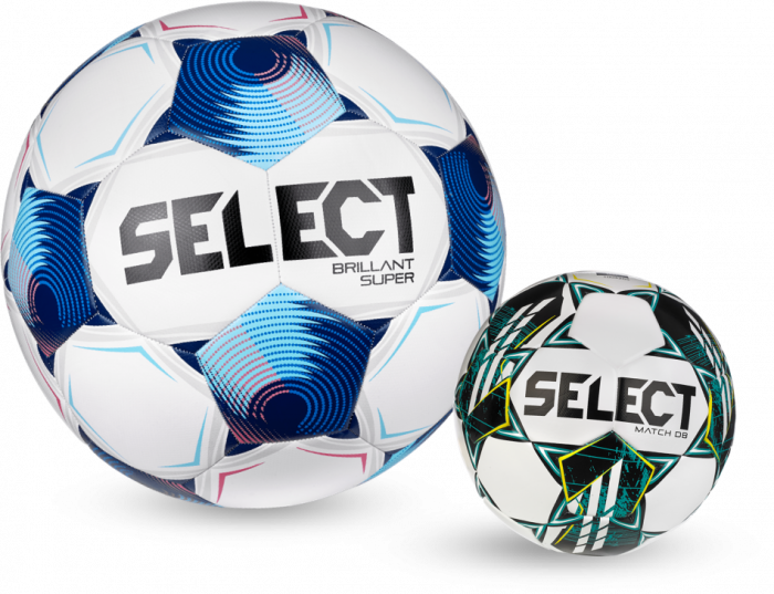 Select - Big Football - Bianco & blu