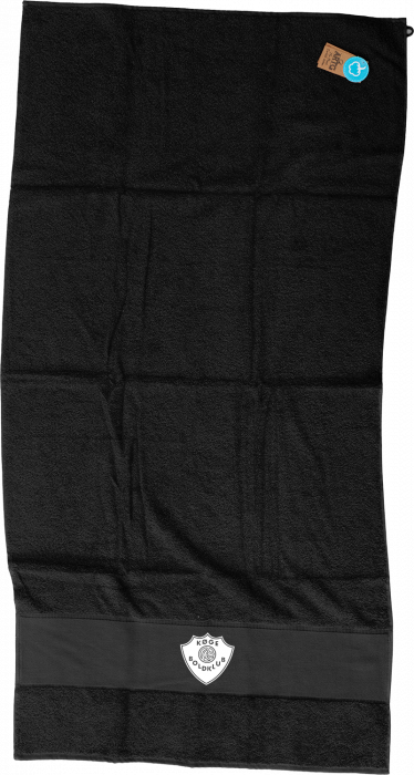 Sportyfied - Køge Boldklub Bath Towel - Black