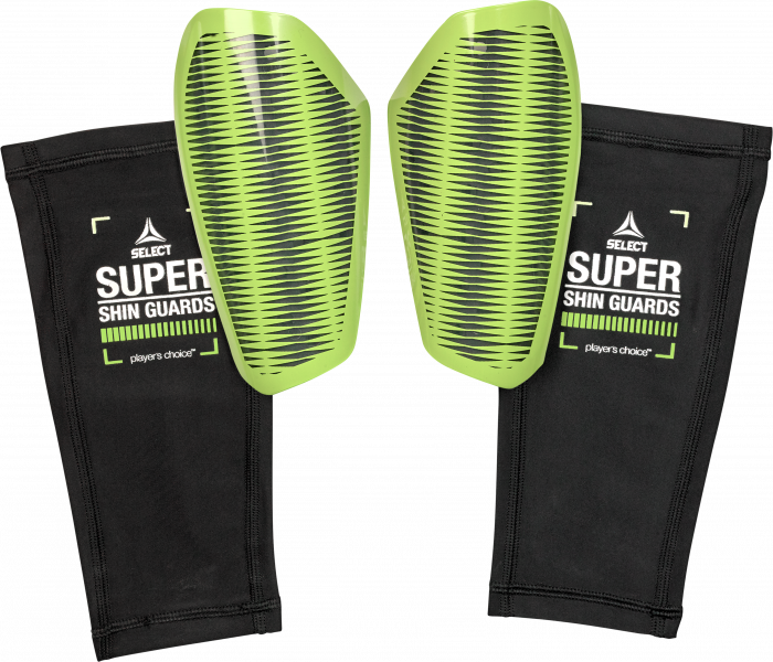 Select - Shin Guard Super V25 - Noir & vert